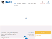 Tablet Screenshot of leads.lk