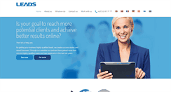Desktop Screenshot of leads.as